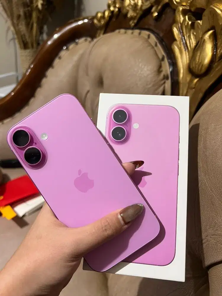 Iphone 16 128 pink ibox garansi on