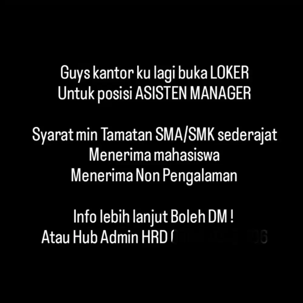Loker perkantoran 2026