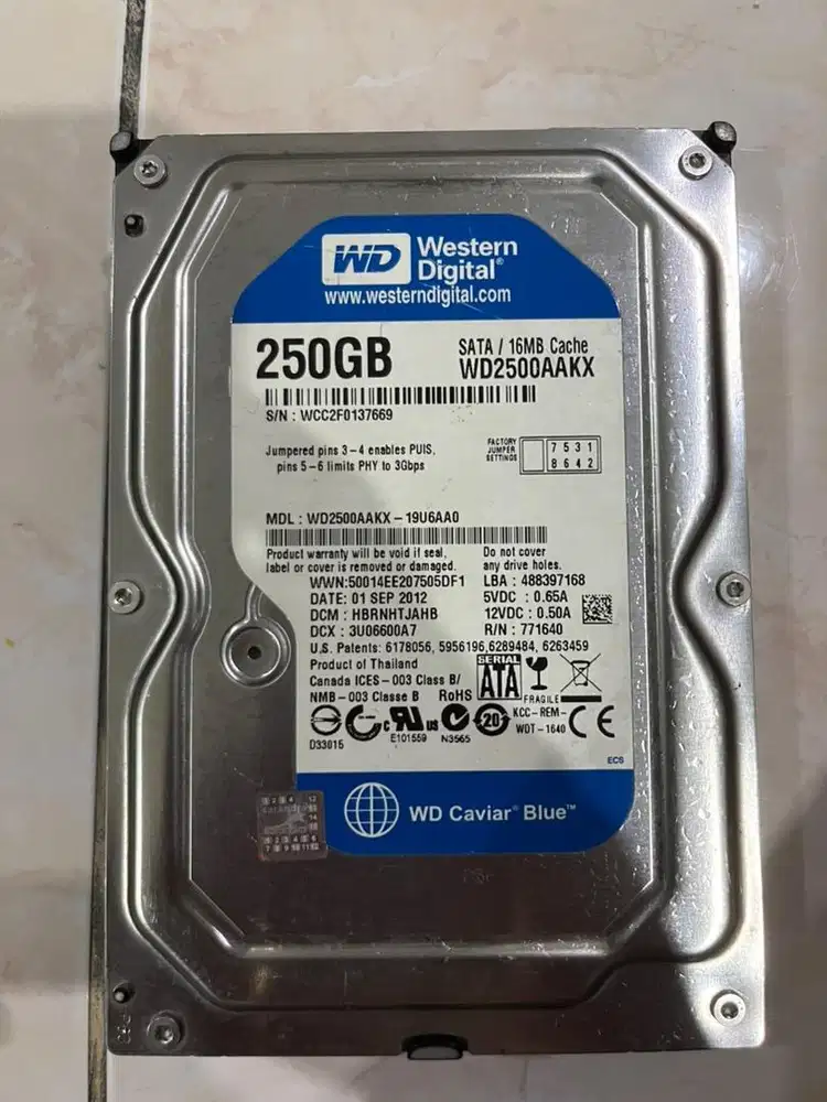 Jual Hard Disk WD Blue