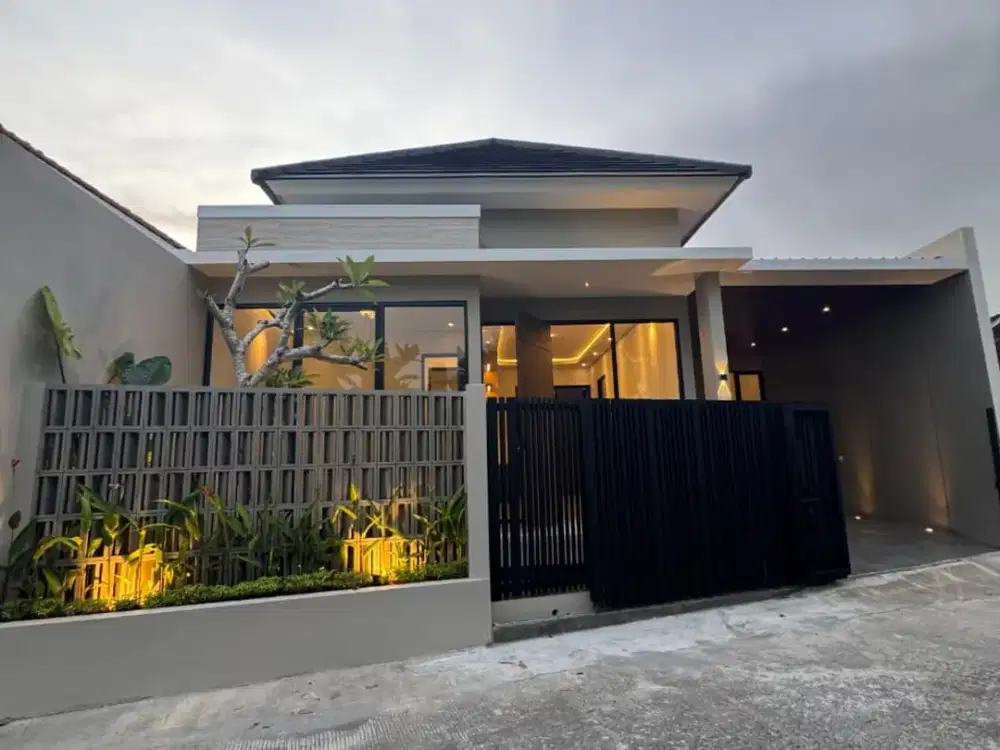 Rumah Baru Limasan Modern Kontemporer Dekat Perumahan Pertamina Yogyakarta