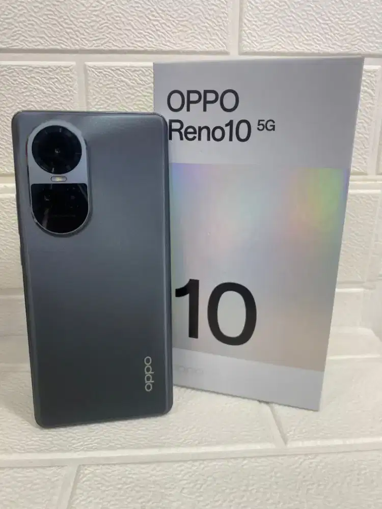 Oppo reno 10 5G 8/256 segel full set grs resmi