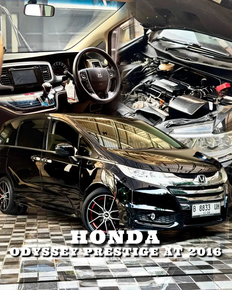 Honda Odyssey Prestige 2.4 AT Matic 2016 Tangan Pertama dari Baru
