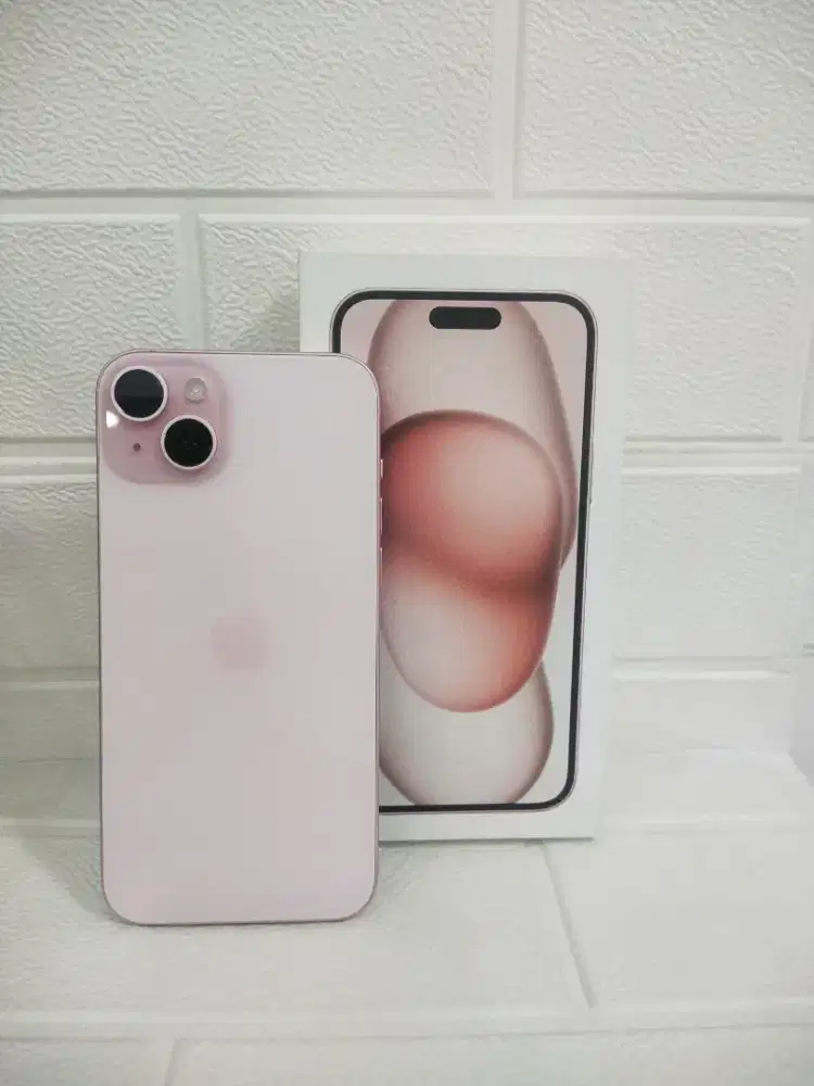 Iphone 15 plus 128G ibox bh88% murni mulus full set original
