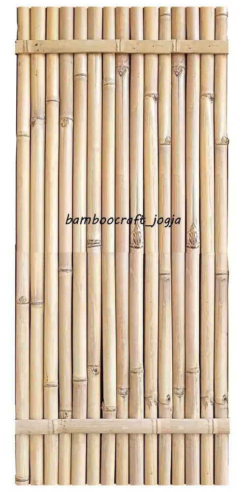 pagar bambu apus utuh 100x180 cm