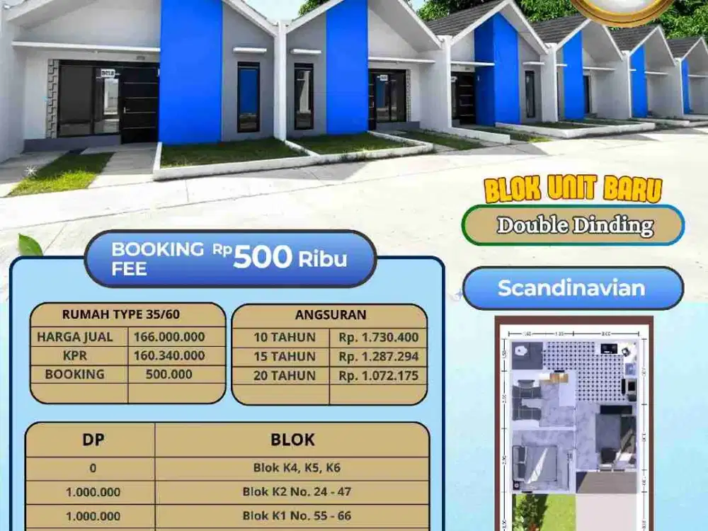 perumahan subsidi Serasi indah