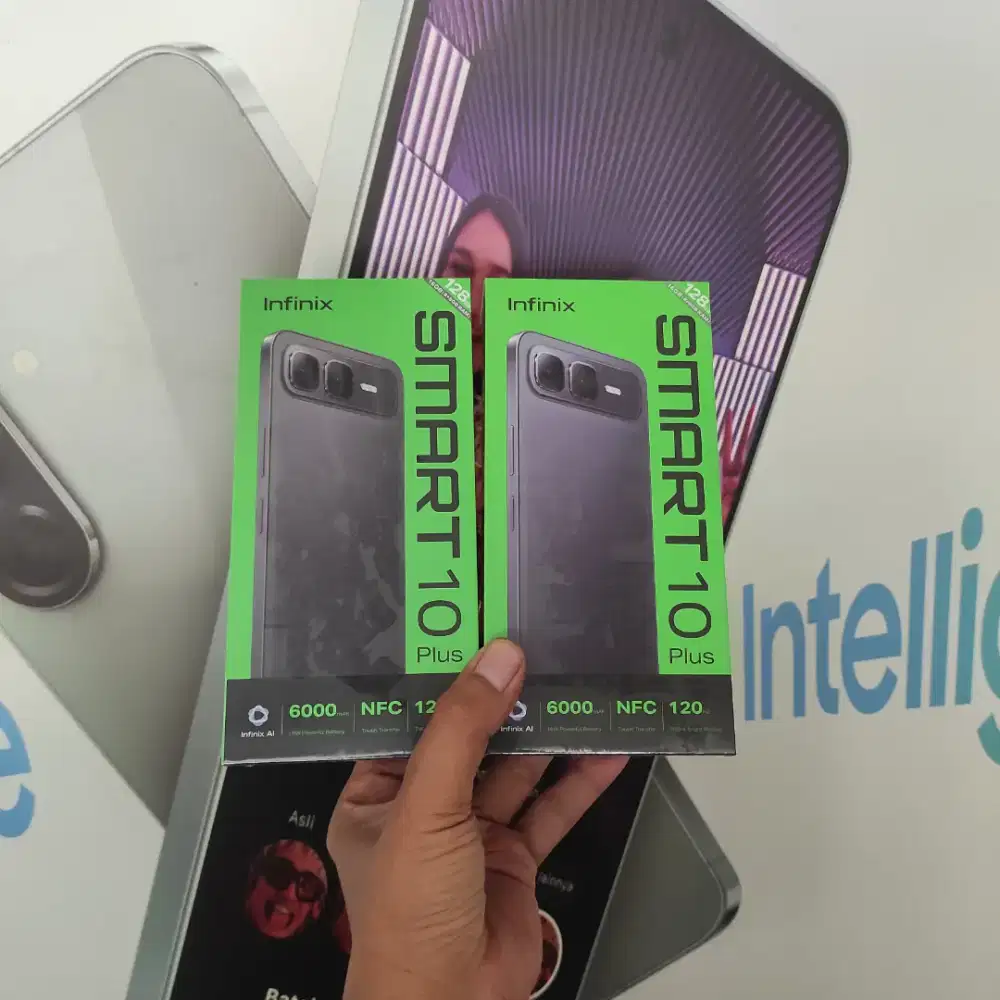 FAST RESPON WA Infinix Smart 10+ NFC 8+8/128 Garansi resmi 1thn