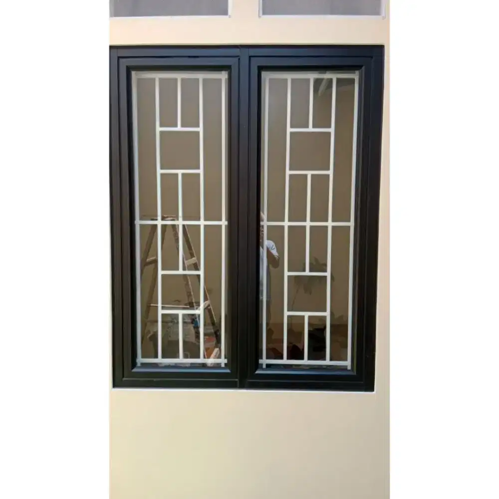 Jasa Tralis jendela minimalis tralis pintu double single.