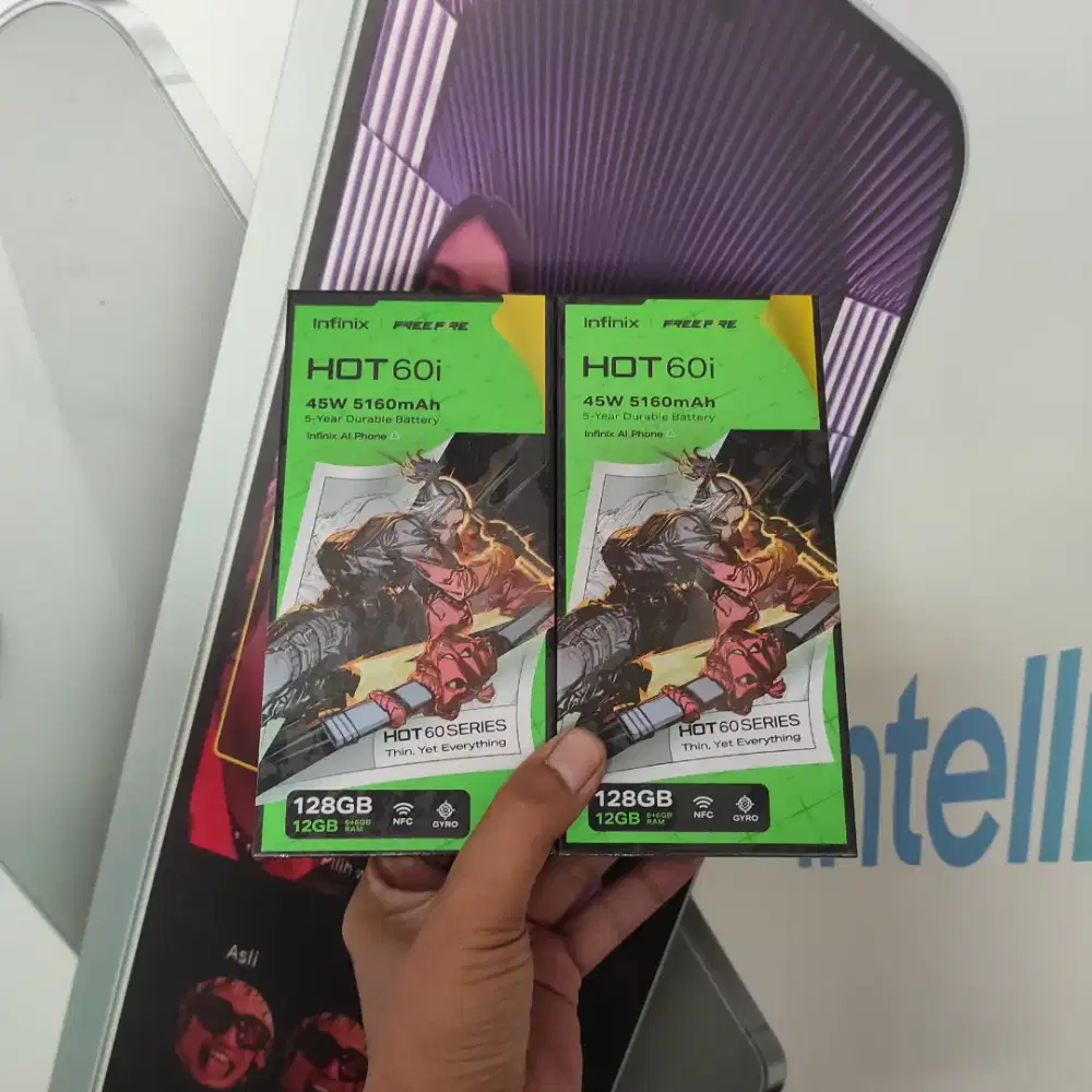 FAST RESPON WA Infinix Hot 60i 8+8/256 Garansi resmi 1thn