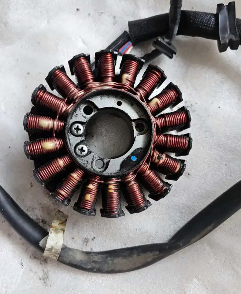 Spull aerox second, kondisi normal.