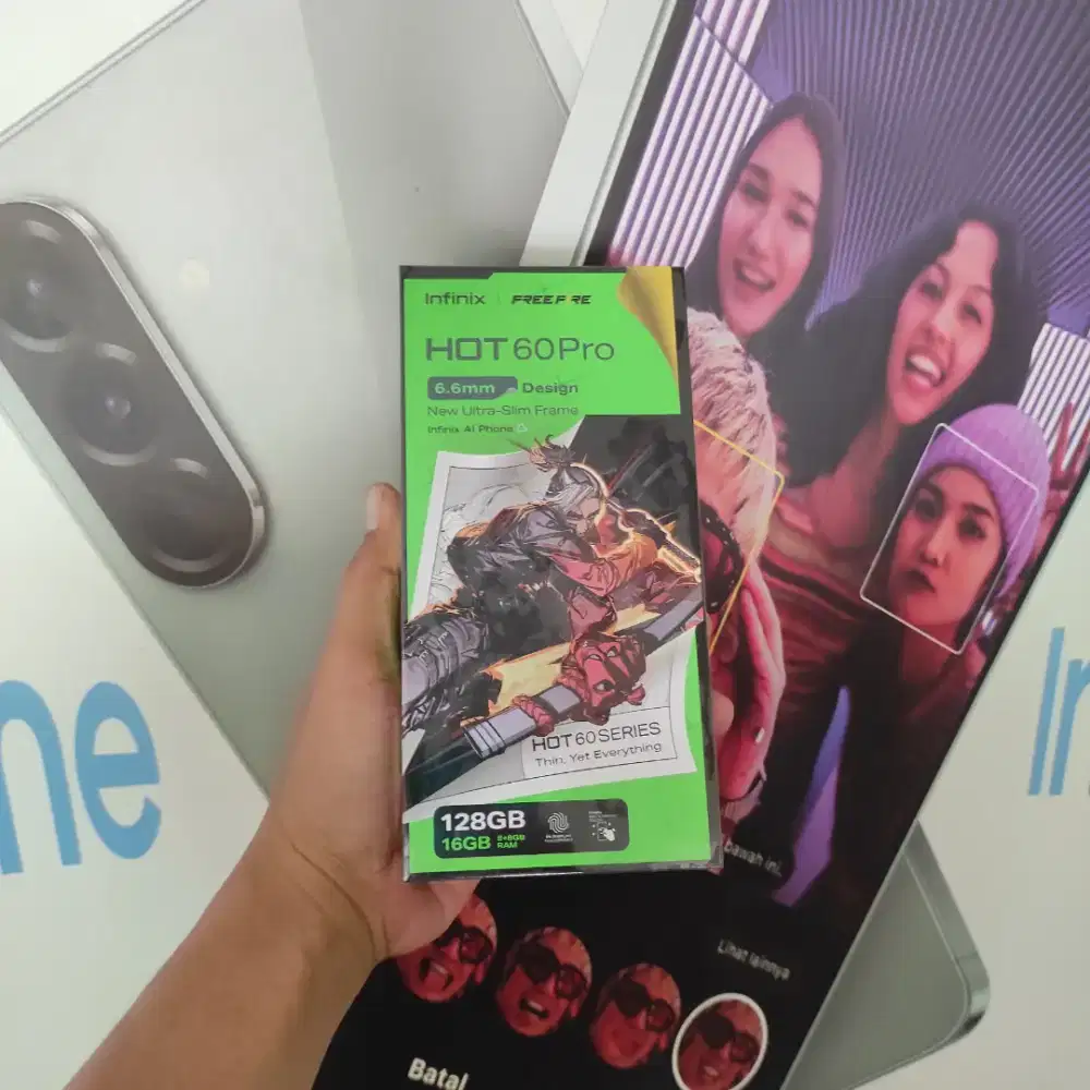 FAST RESPON WA Infinix Hot 60 Pro 8+8/128 Garansi resmi 1thn