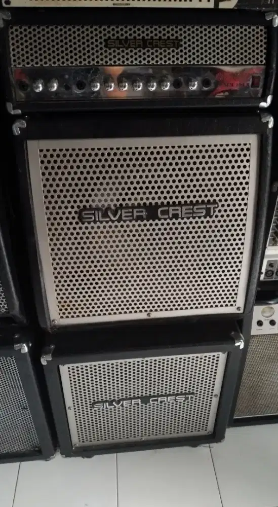 Ampli gitar head kabined silver crest SCM100H