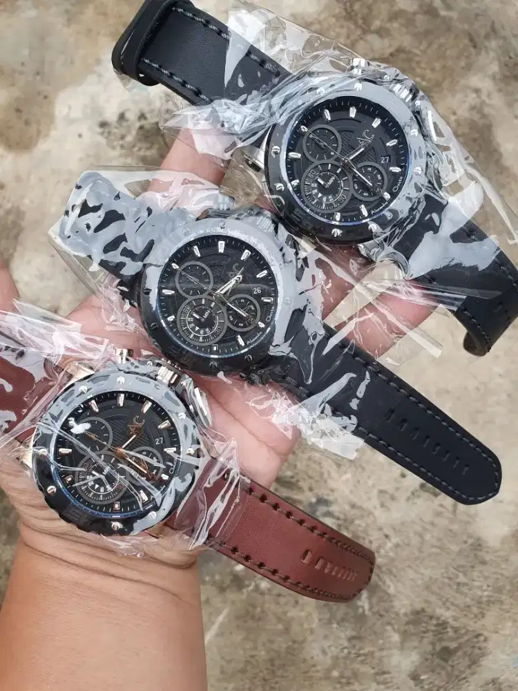 Jam tangan alexandre christie 9205 collection best seller gila MURAH