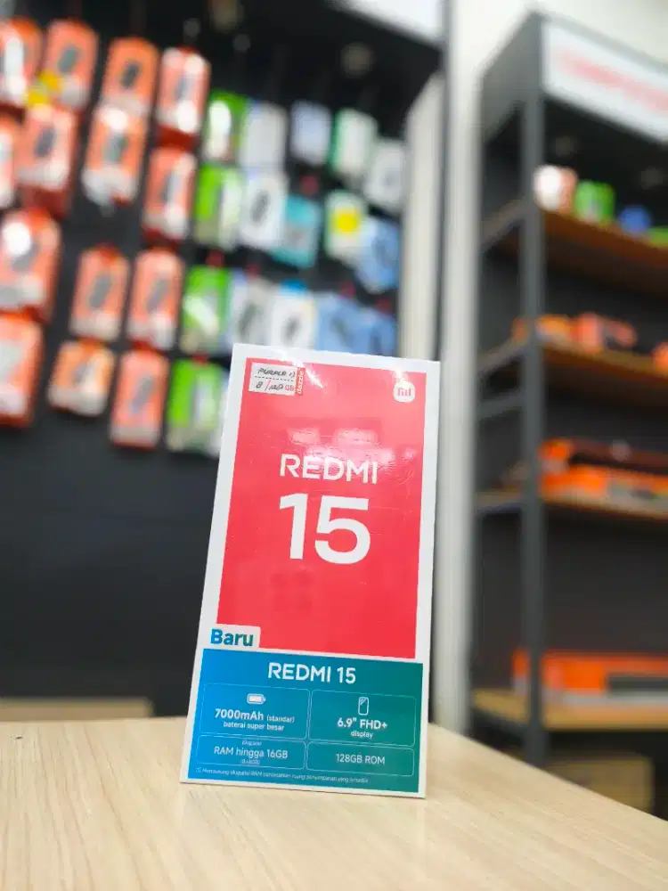 REDMI 15 8/128 GB TERMURAH
