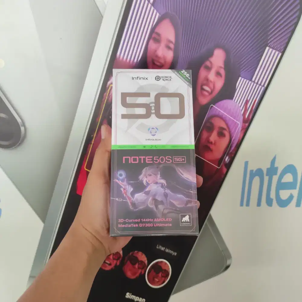 FAST RESPON WA Infinix Note 50s 5G 8+8/256 Garansi resmi 1thn