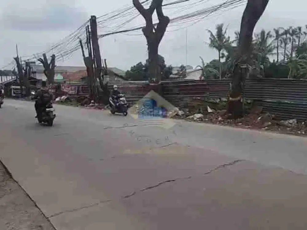Jual tanah industri di jl raya Pasar kemis Tangerang akses container