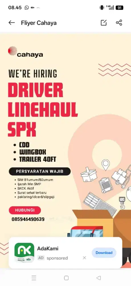 Lowongan Kerja Driver