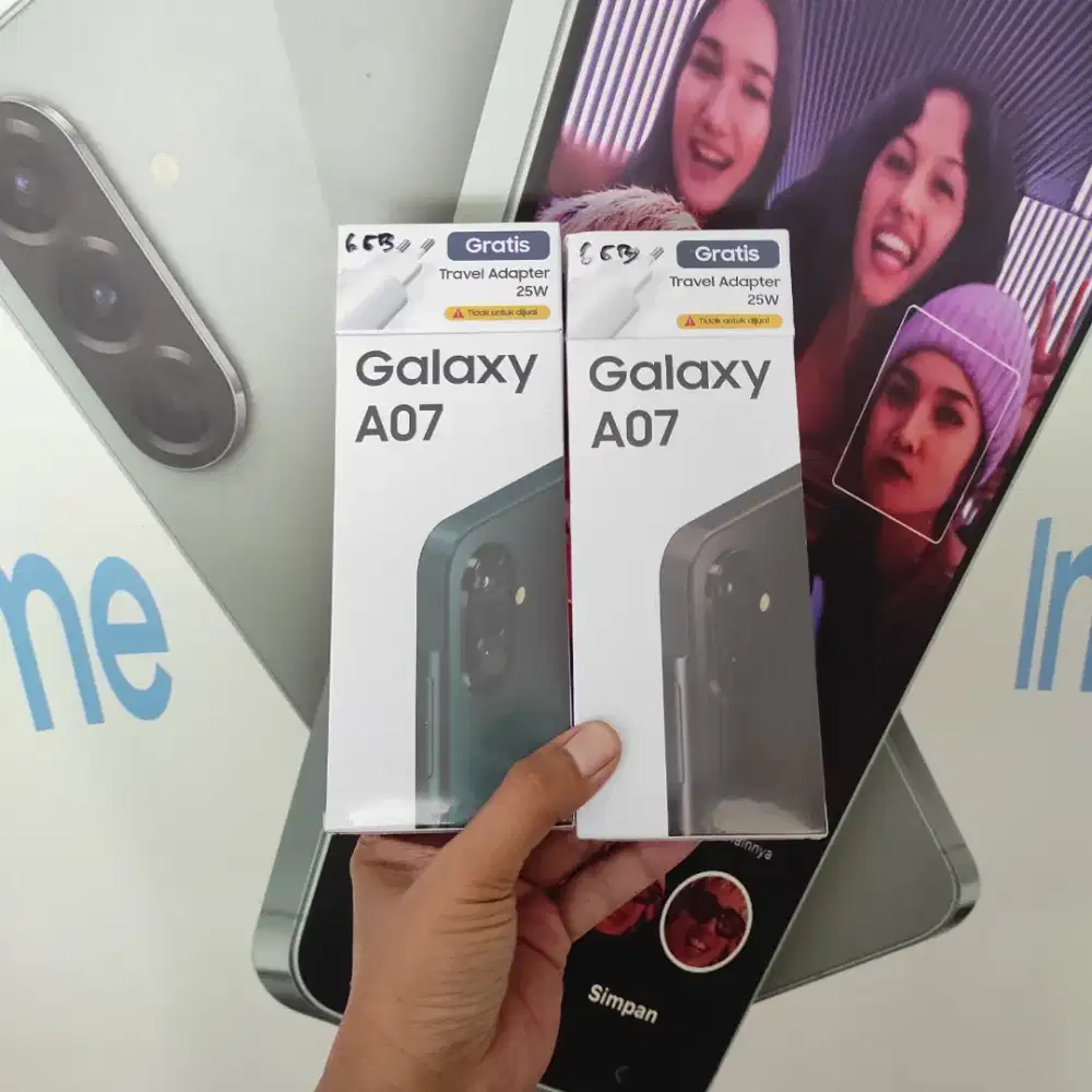 FAST RESPON WA Samsung Galaxy A07 6/128 Garansi resmi 1thn