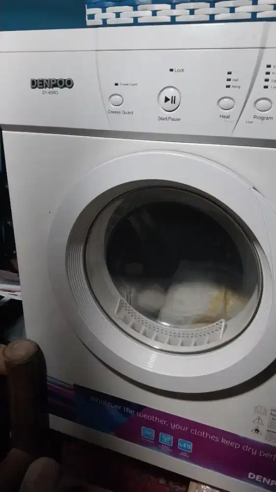 Mesin pengering listrik merk DENPOO