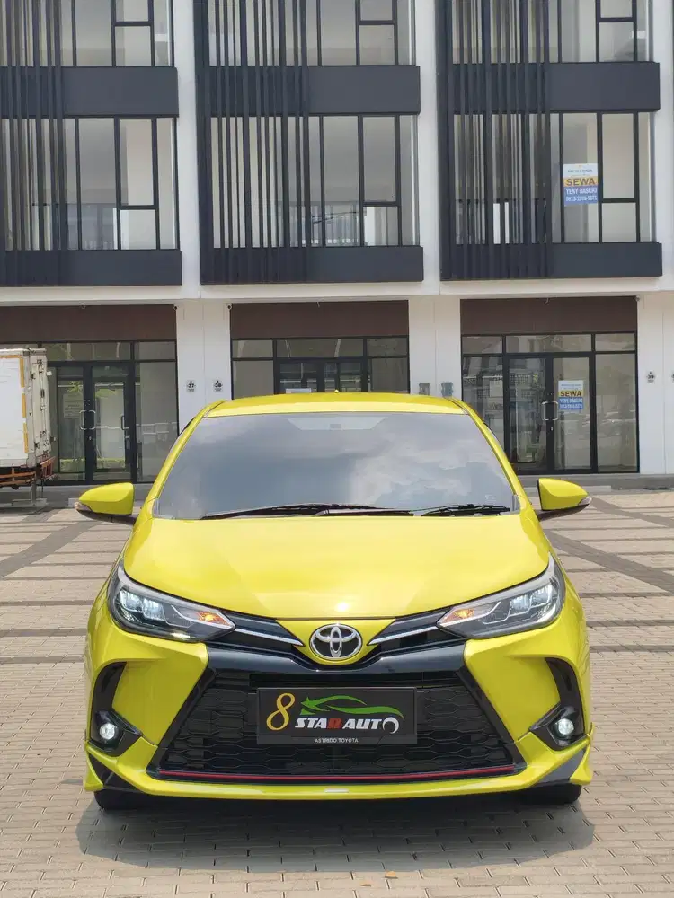 Yaris S TRD Matic AT 2021 kilometer 30rb
