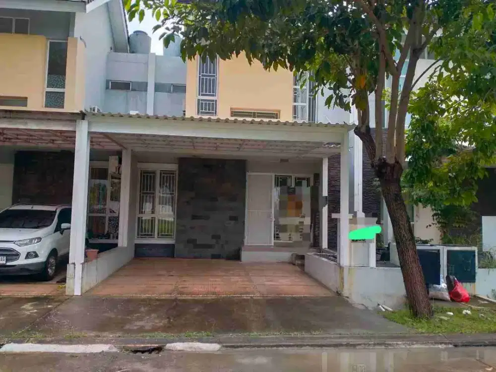 Disewakan Rumah Siap Huni Depan Taman Di Neo Vasana Harapan Indah Bekasi