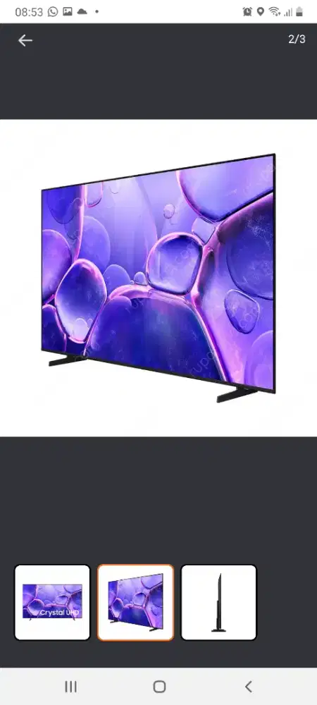Samsung smart tv 55inch