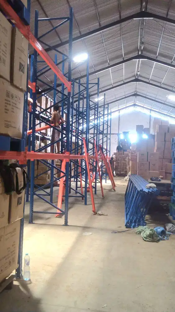 RAK GUDANG HEAVY DUTY 3TON PER SUSUN LEVEL