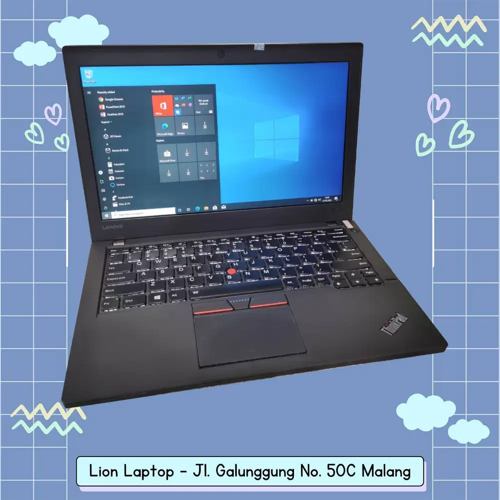 RAM 8GB SSD 256GB Core i5 2 Jutaan Lenovo Thinkpad X260 [14|01]