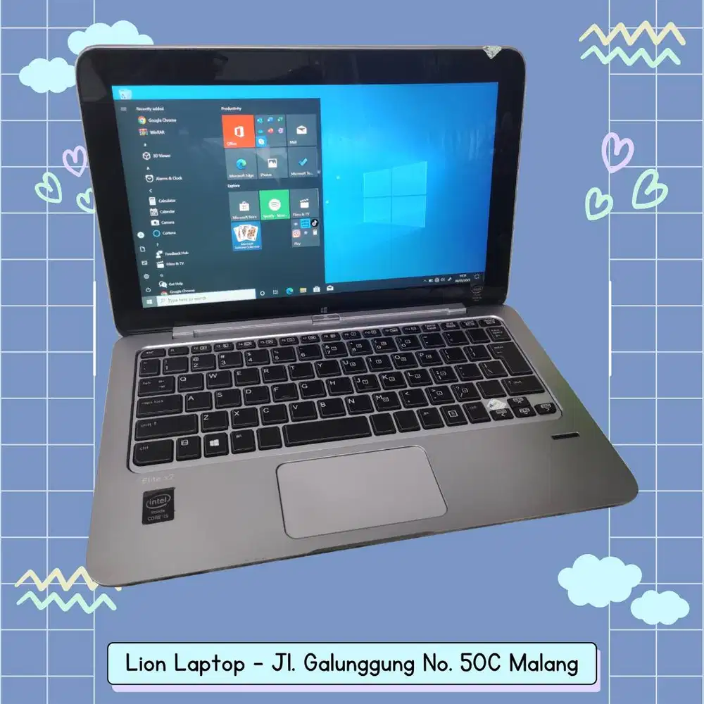 RAM 8GB SSD 256GB Touchscreen HP Elite X2 1011 G1 Tablet [14|01]