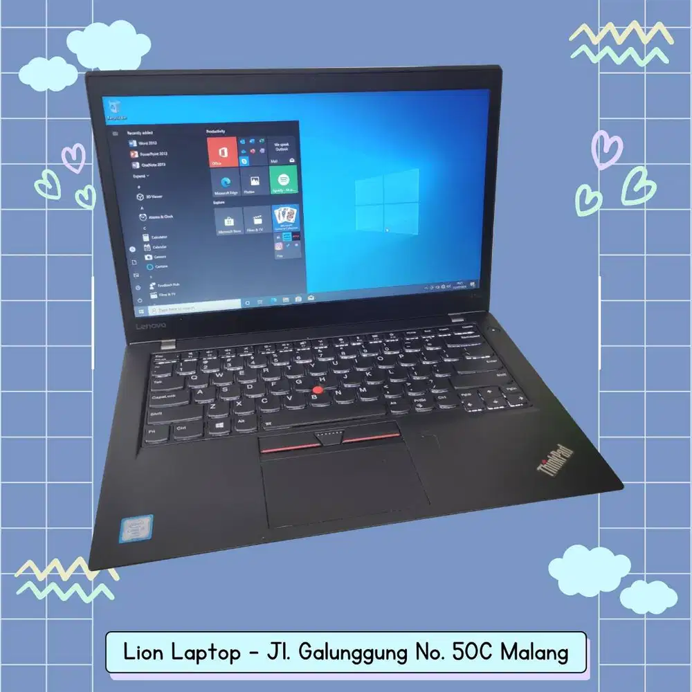 RAM 8GB SSD 256GB Core i7 SLIM Lenovo Thinkpad T470s [14|01]