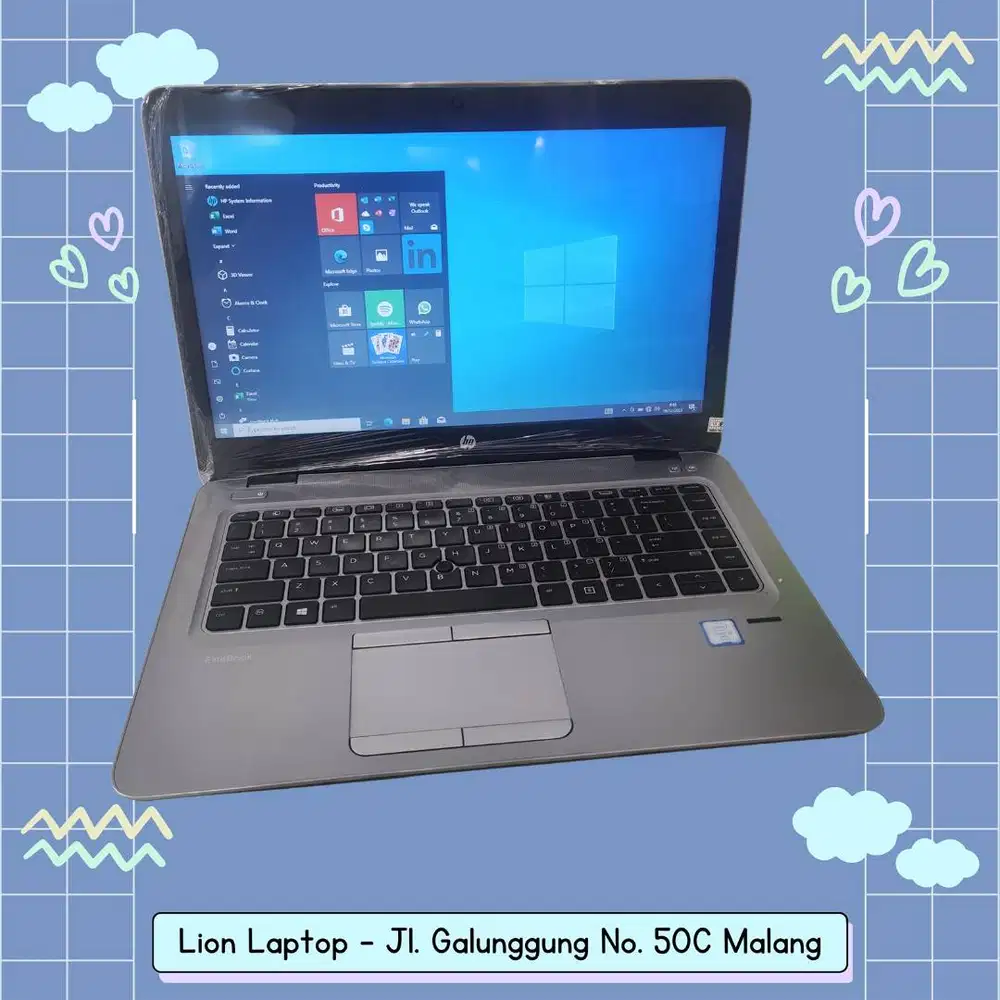 Core i5 RAM 8GB Murah SSD 258GB HP Elitebook 840 G3 [14|01]