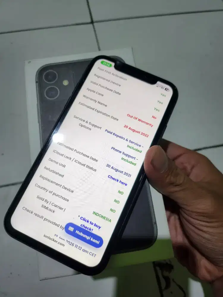 Iphone  11 128 gb ibox fulset face id of notip plp