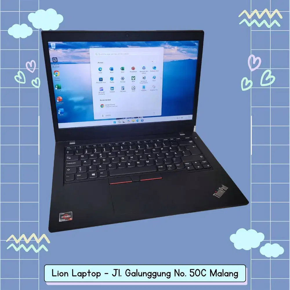 Gaming/Editing AMD Ryzen 5 PRO 8/256 MULUS Lenovo Thinkpad L14 [14|01]