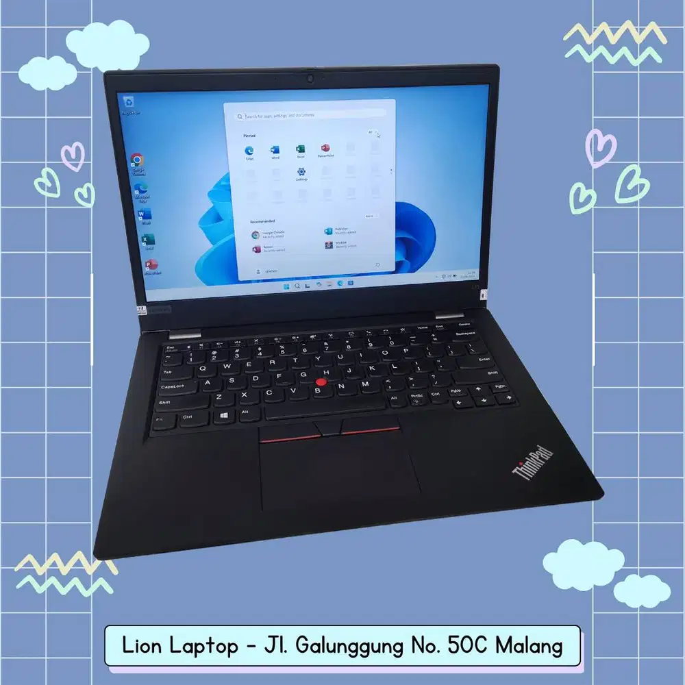 i5 GEN 11 3 JUTAAN RAM 8 SSD 256 Lenovo Thinkpad L13 [14|01]