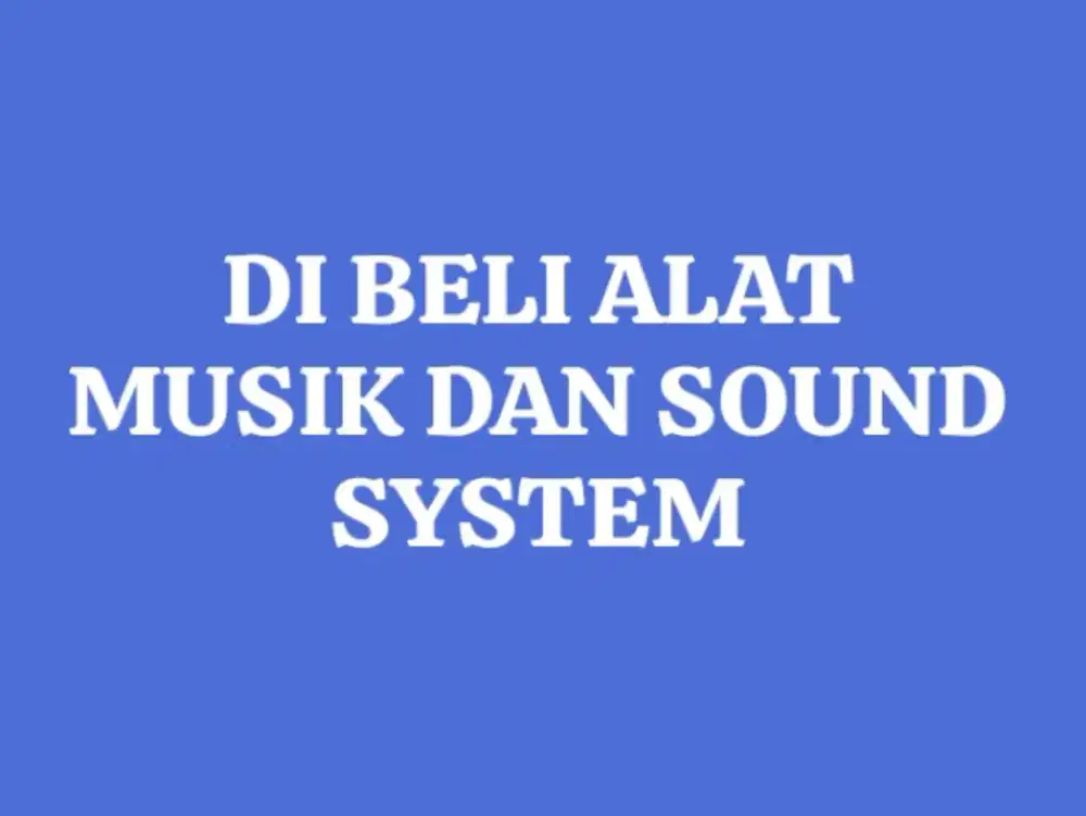 Di cari alat musik drum dan lain nya