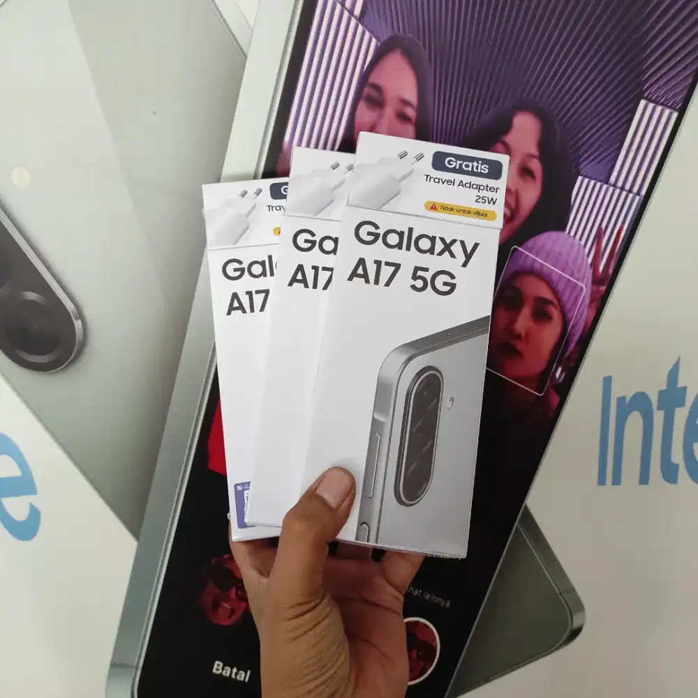 FAST RESPON WA Samsung Galaxy A17 5G 8/256 Garansi resmi 1thn