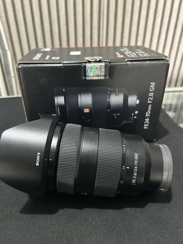 Lensa Sony 24-70mm F2.8 GM Fullset Box