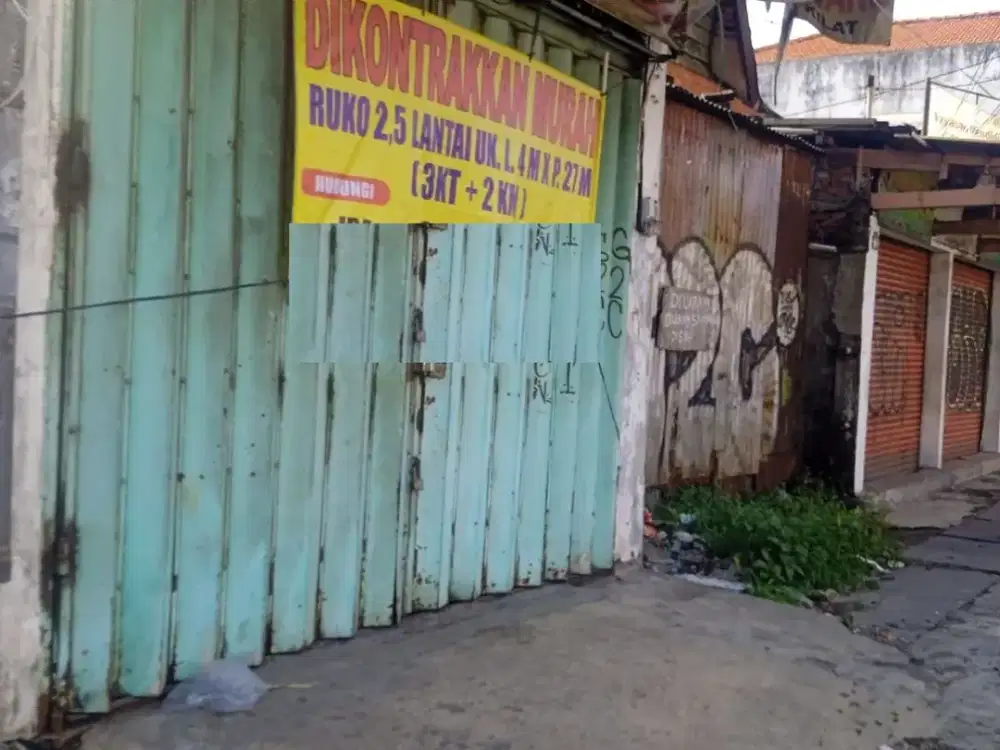 ruko dijual dan disewakan pasar kembang surabaya