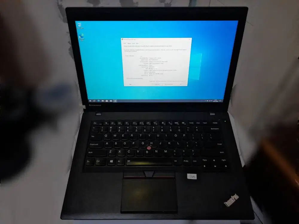 LAPTOP LENOVO THINKPAD T450 BEKAS SECOND
