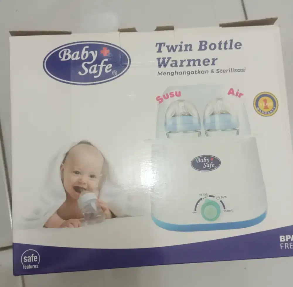 Twin Bottle Warmer Baby Safe
