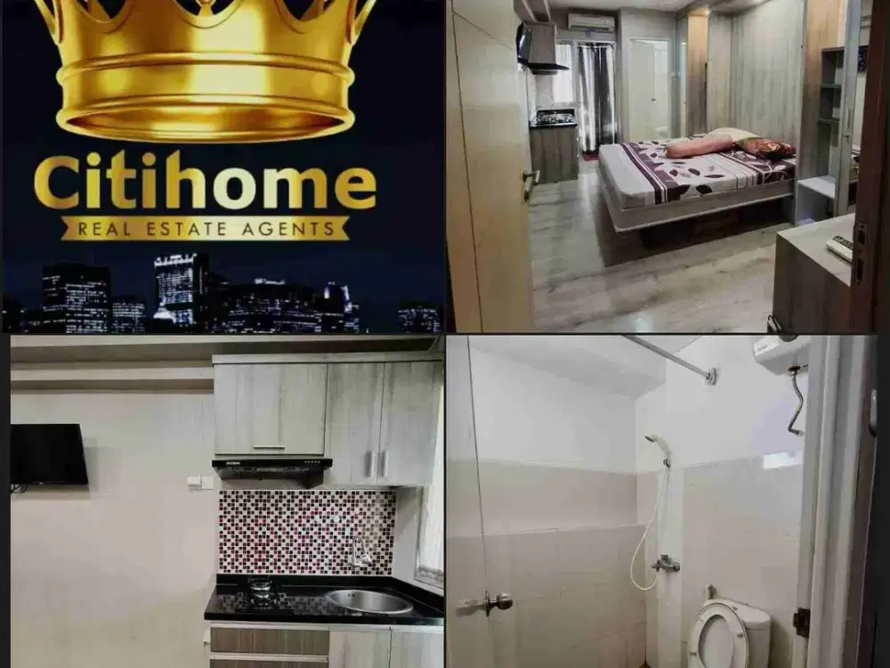 Sewa Bulanan Studio Full Furnisd Apartemen educity by citihome