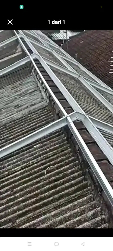 Atap bocor kanopi atap bajarigan terpasang dll bergaransi