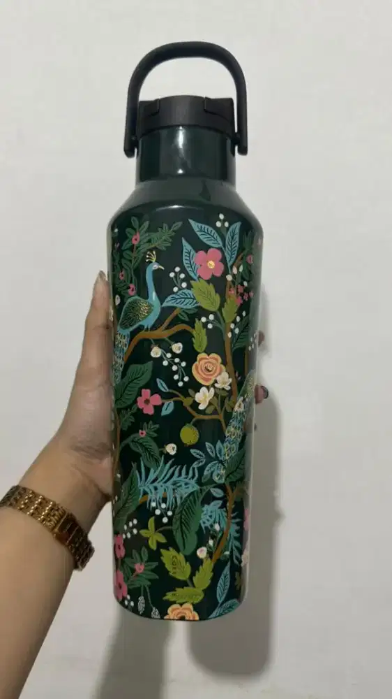 NEW CORKCICLE Sport Canteen 20oz Rifle Paper - Hadiah Souvenir Kantor