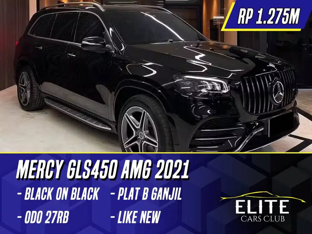 Mercedes Benz GLS450 AMG 2021 Black Hitam Mercy GLS 450