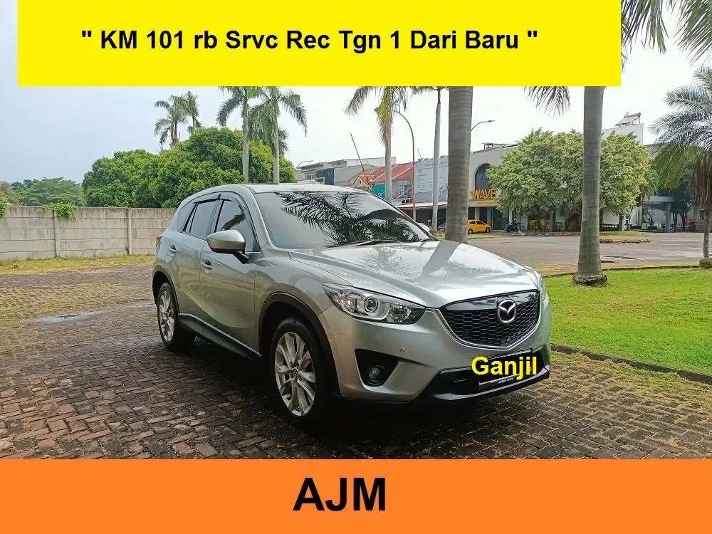Mzd CX5 Grand Touring 2.5 Skyactiv Srvc Rec Pakai 2015 AT Abu Abu