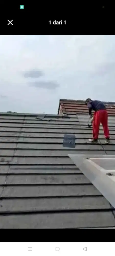 Atap bocor kanopi atap bajarigan terpasang dll bergaransi