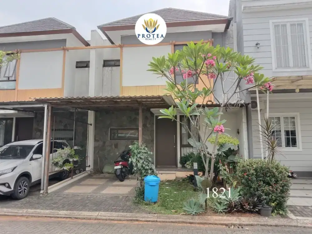 RUMAH DALAM CLUSTER SIAP HUNI DI KIREINA, BSD