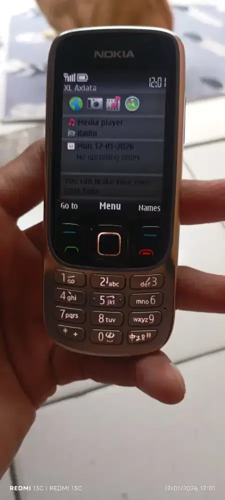 Dijual Hp Nokia 6303C normal fungsi sinyal on pm