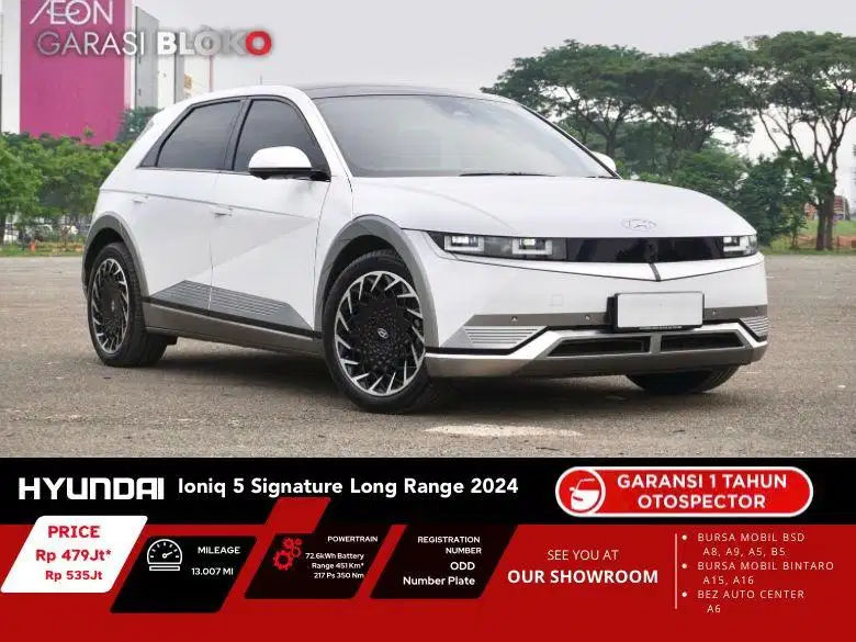 (Warranty ON) Hyundai Ioniq 5 EV Signature Long Range 2024