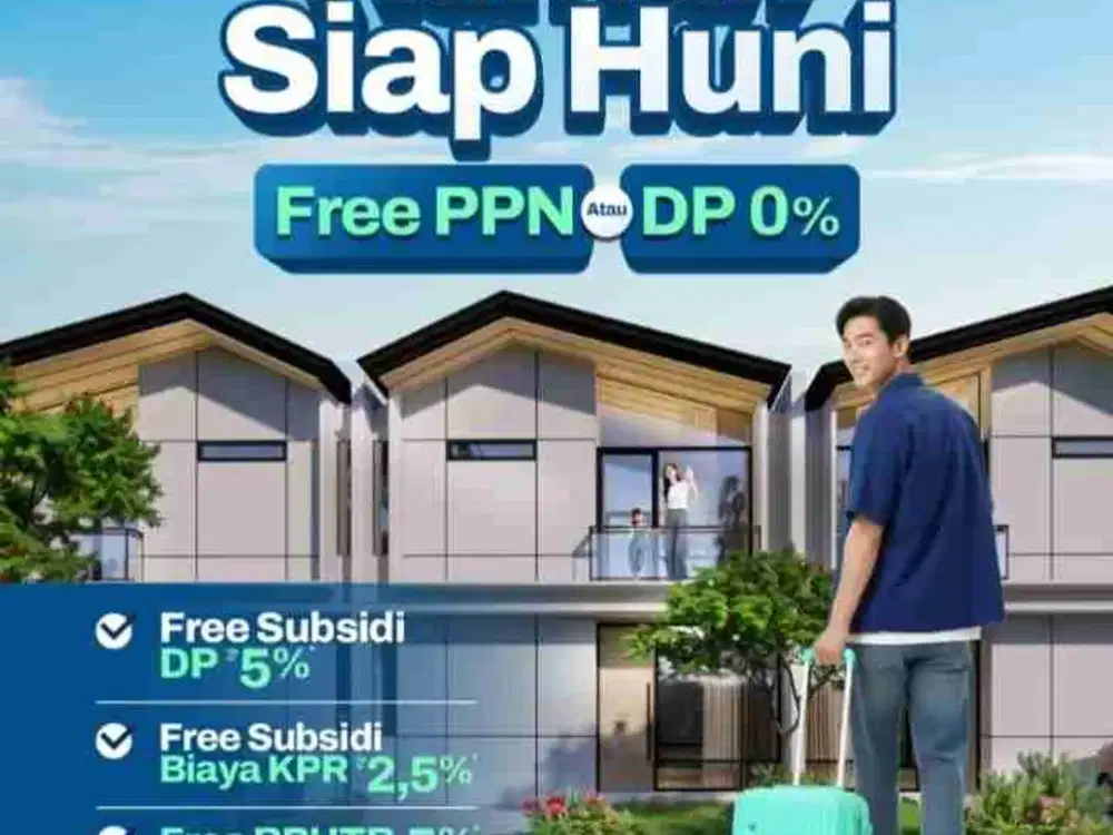 Dijual Cluster Waterfront siap huni banyak diskon Lokasi Lippo Cikarang Bekasi
