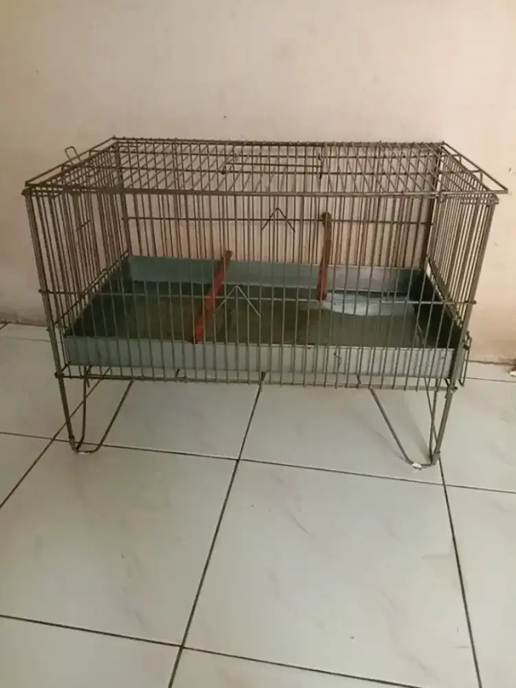 keramba mandi burung besi tebal. Bukan yg tipis ya 
200 k pdk aren